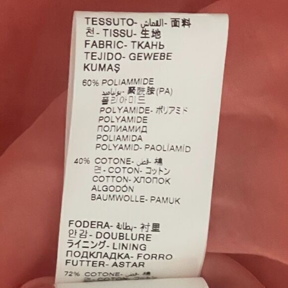 Brognano Salmon Pink Ruffled Lace Halter‎ Dress Romantic Tiered Size US 6 IT 42 - Picture 8 of 15